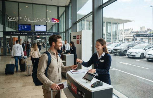 Location voiture nantes : découvrez les meilleures offres à la gare