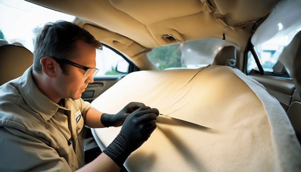 Tissu ciel de toit Norauto : réparer facilement votre intérieur auto